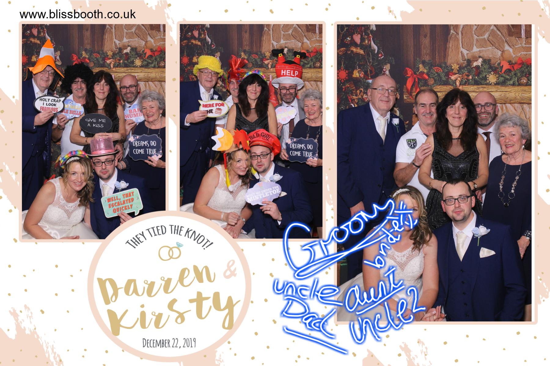 Kirsty and Darren | View more photos from the event at gallery.blissbooth.co.uk/u/BlissBooth/Kirsty-and-Darren